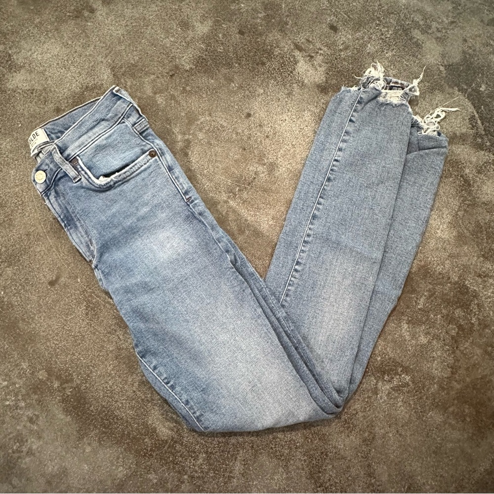 🚨LAST CHANCE🚨 AGOLDE women’s Sophie High Rise Skinny jeans in Color Scheme 26 - Picture 7 of 9
